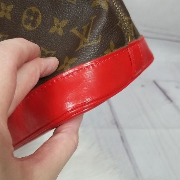 Louis Vuitton Monogram with Red Accents Shoulder Bag - Picture 8 of 15